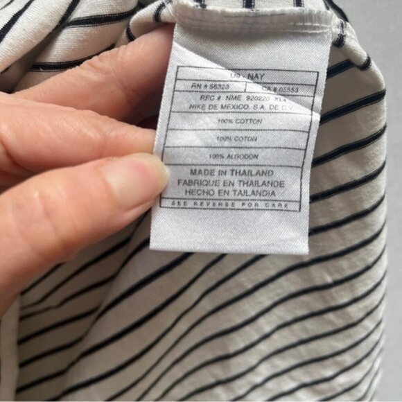 Nike Dri Fit Golf stripe Polo Shirt Sz XL - Picture 7 of 11